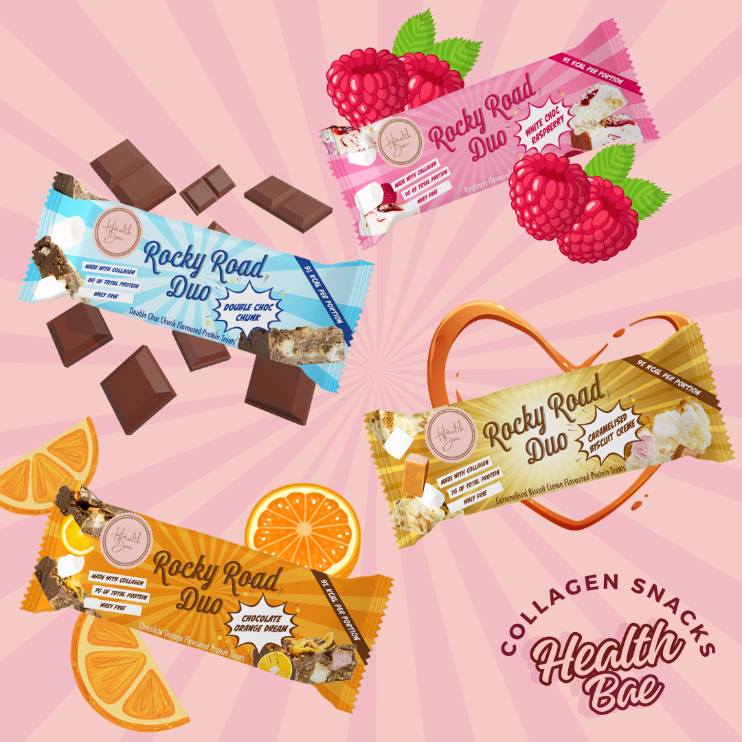 Protein rocky road variety box- 4 bars