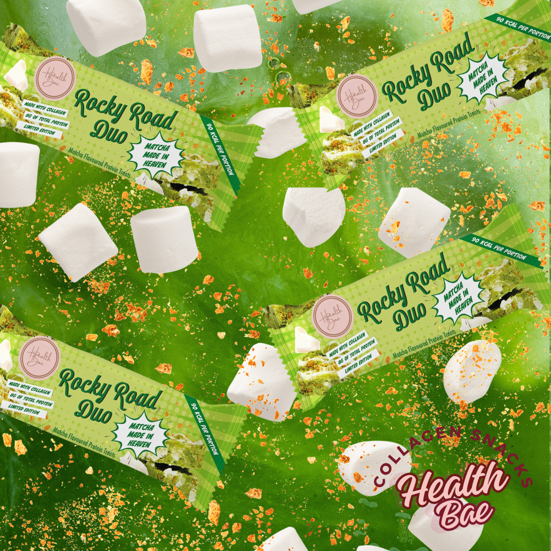 NEW Matcha flavour protein rocky road - Pack of 4