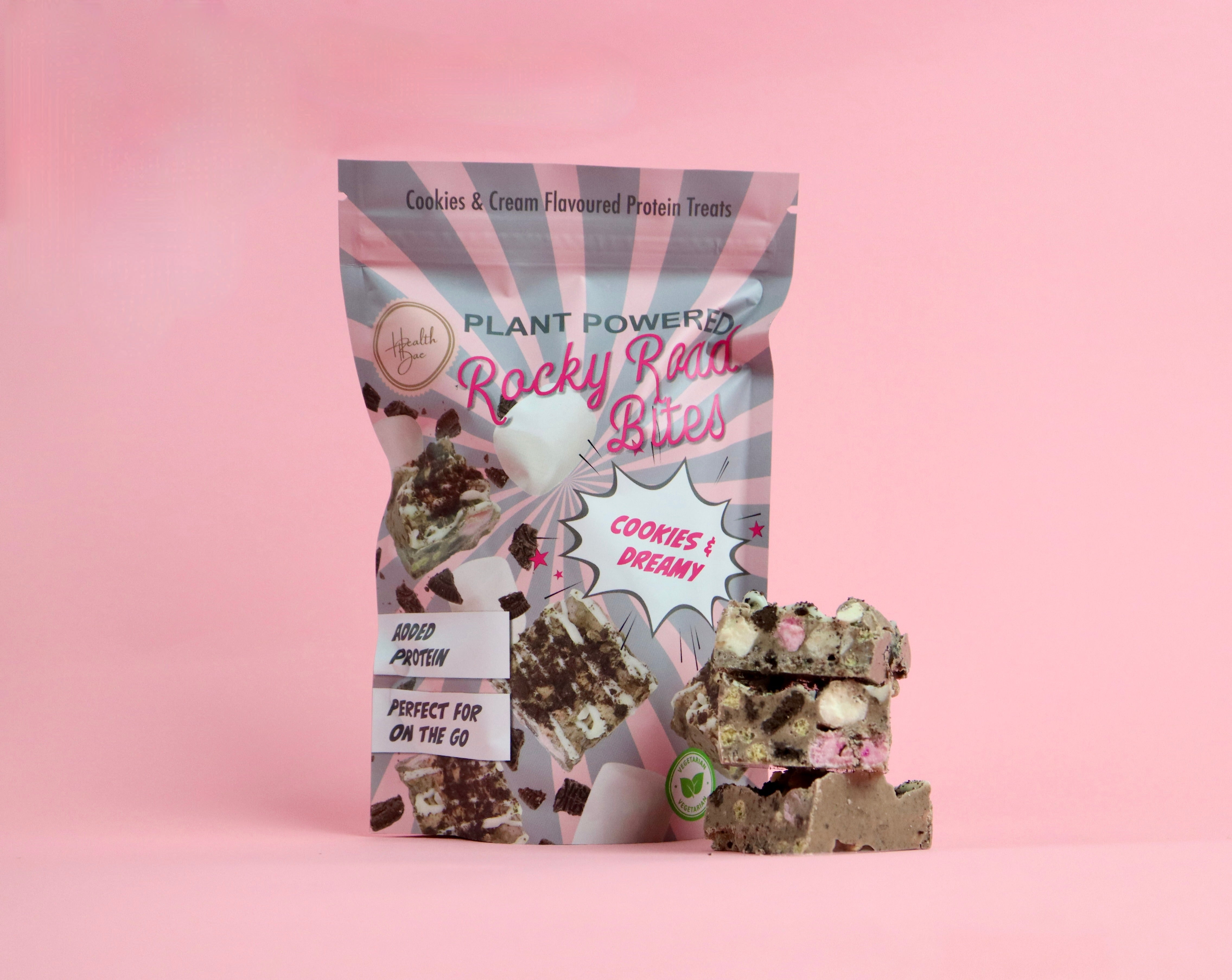 Plant based Rocky Road- Cookies & Dreamy flavour