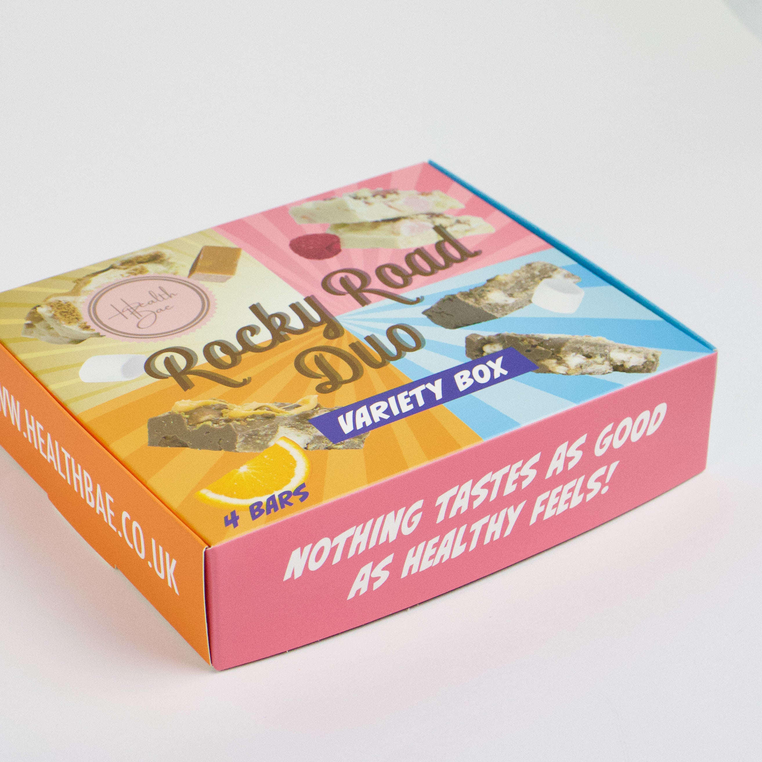 Protein rocky road variety box- 4 bars