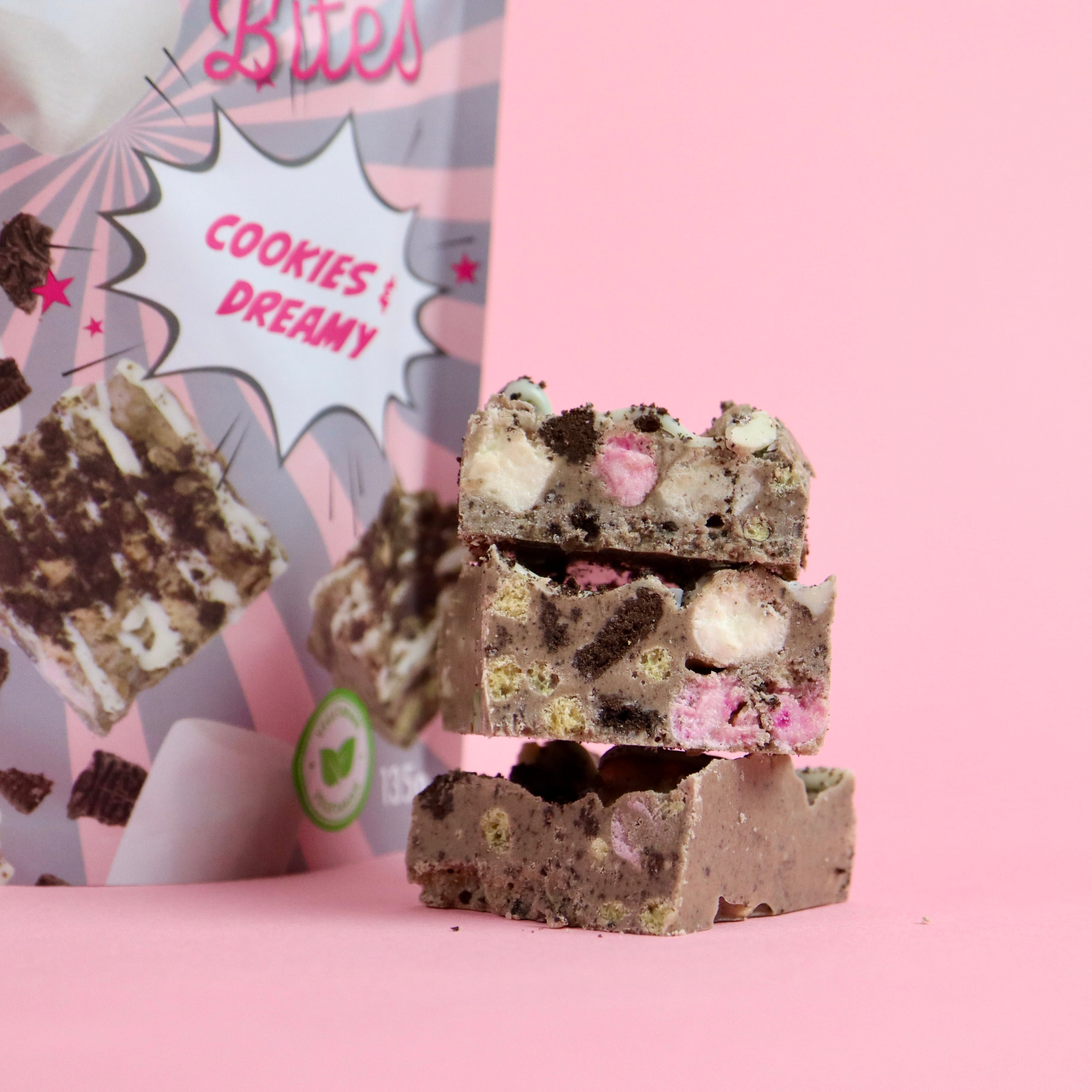 Plant based Rocky Road- Cookies & Dreamy flavour