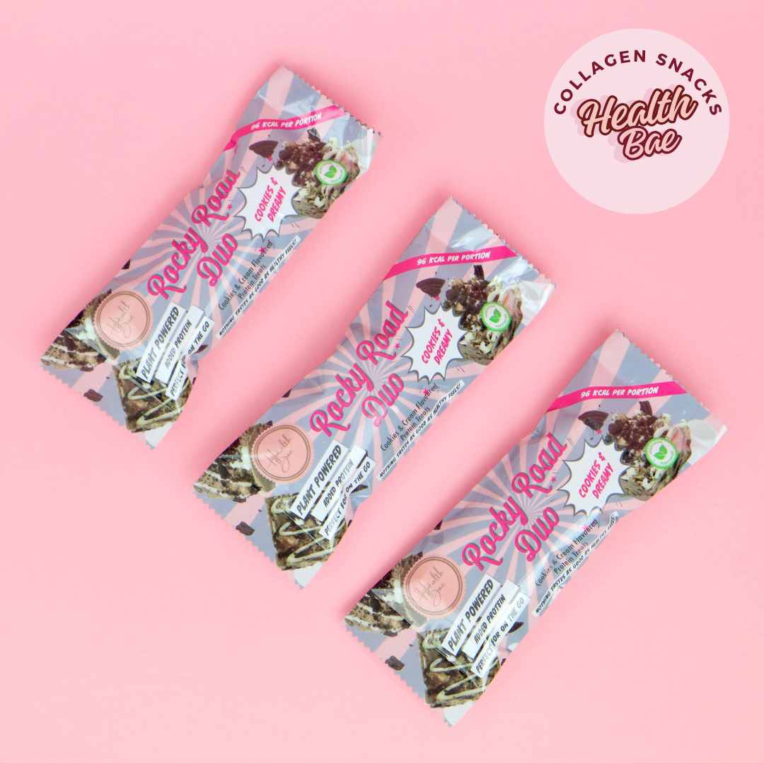 Plant based Rocky Road Duo Cookies & Dreamy Bars