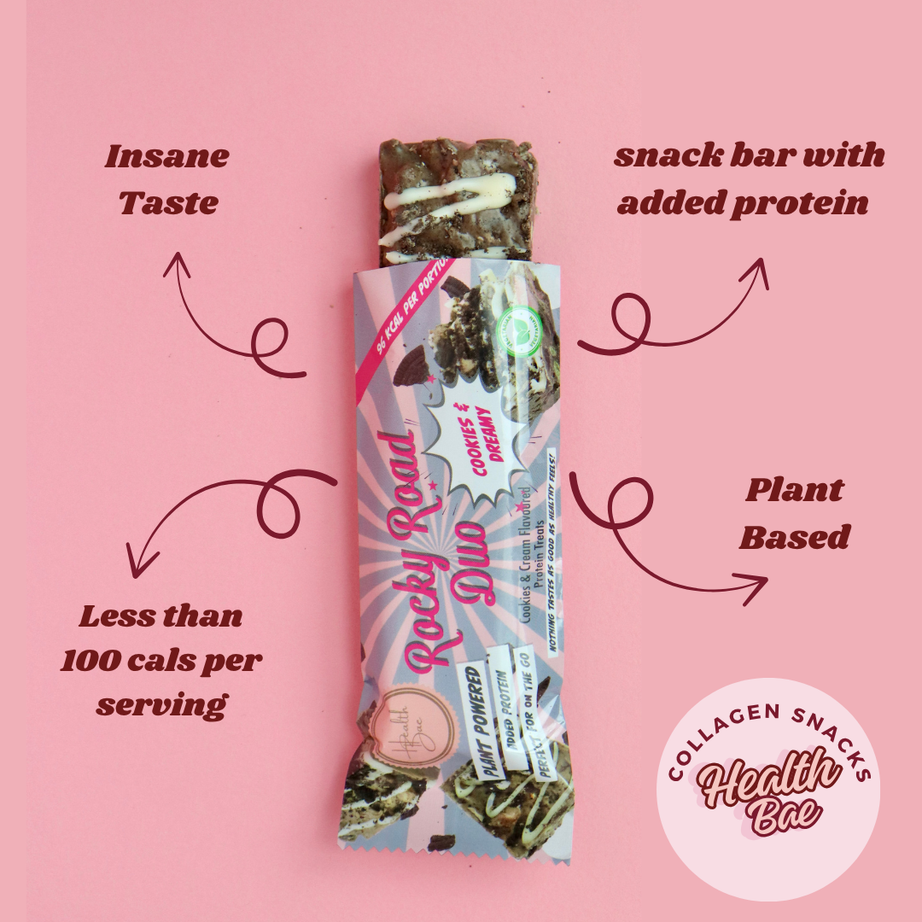 Plant based Rocky Road Duo Cookies & Dreamy Bars