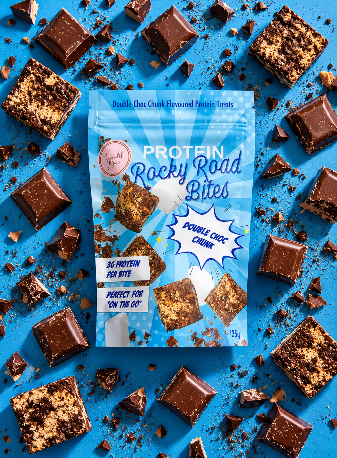 Rocky Road Bites made with collagen
