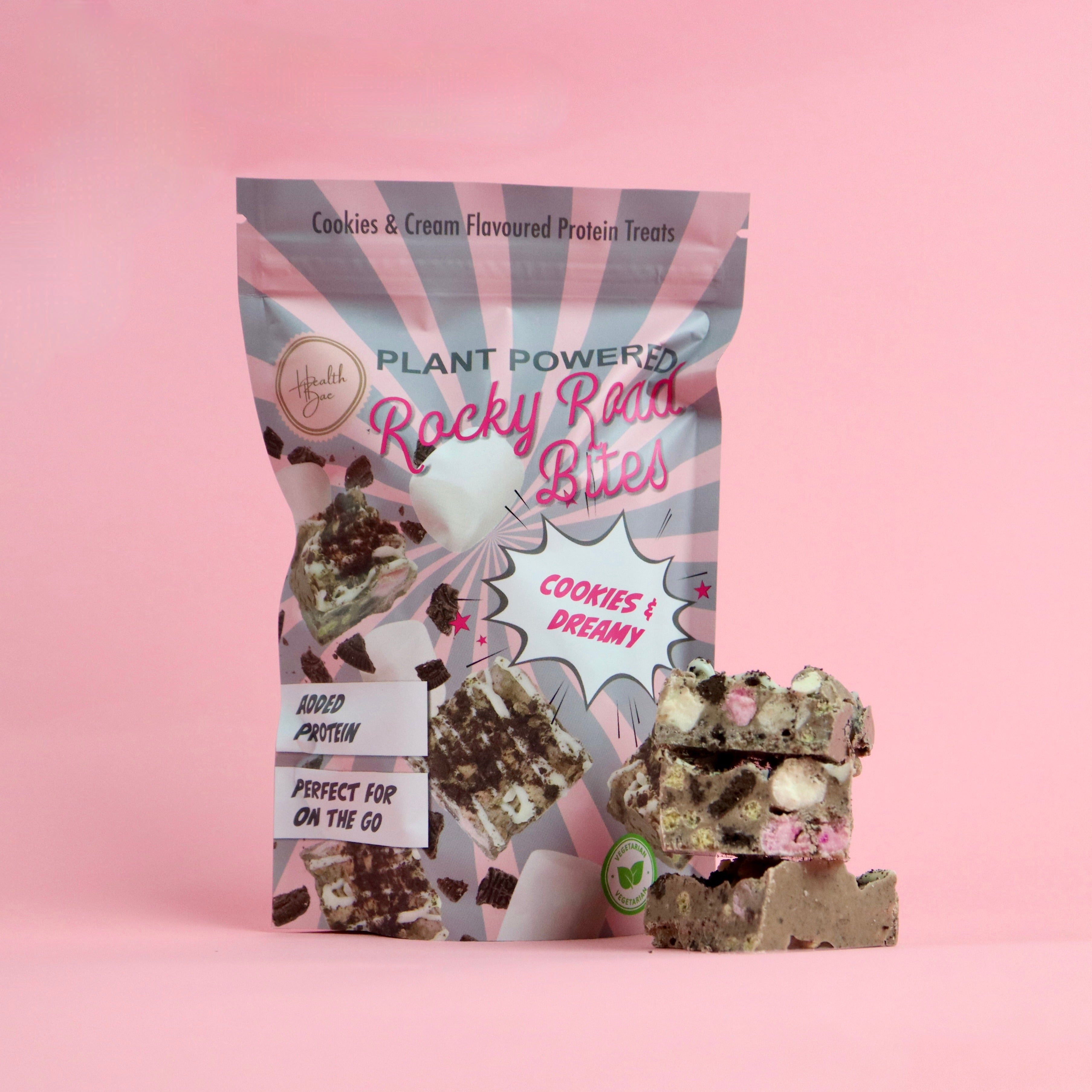 Plant based Rocky Road- Cookies & Dreamy flavour