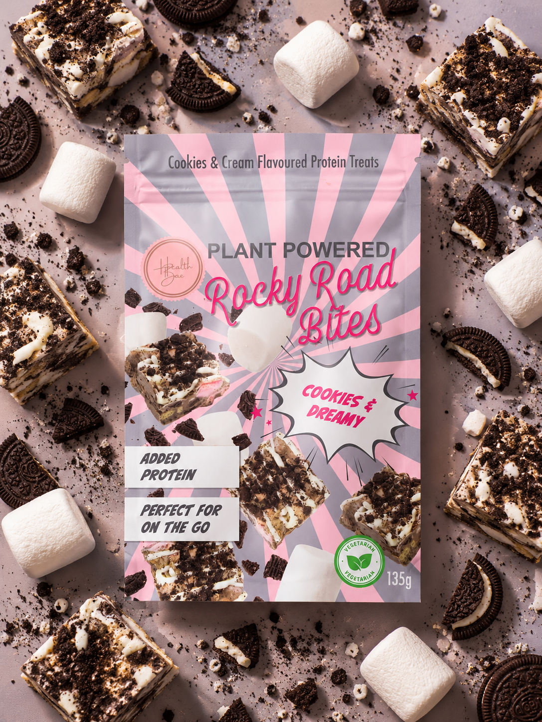 Rocky Road Bites made with collagen
