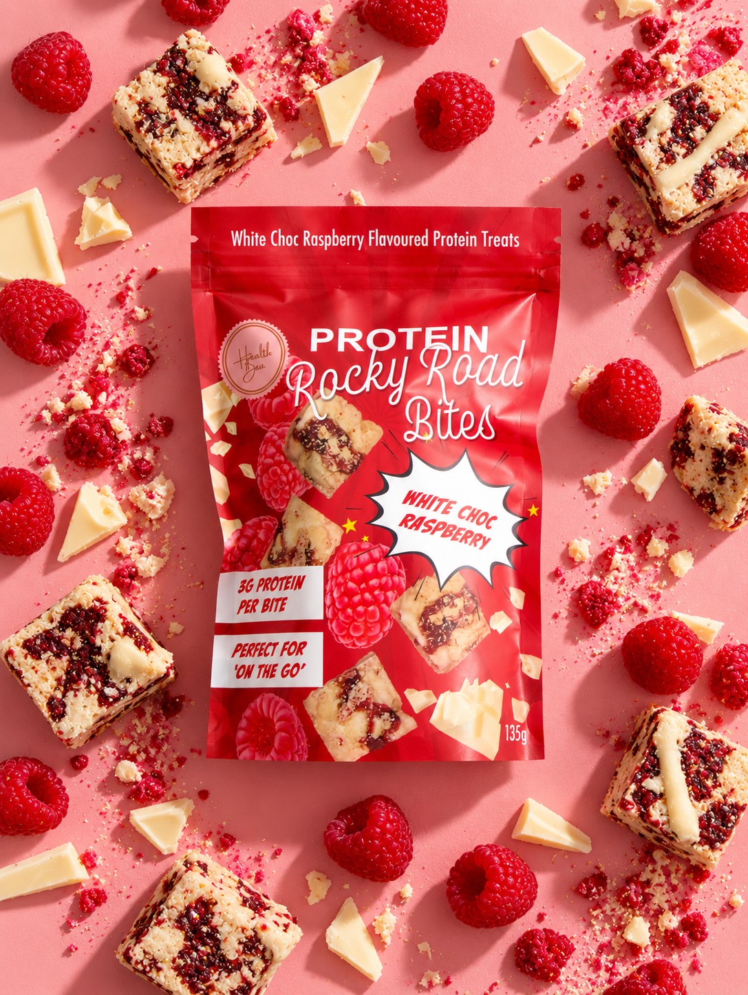 Rocky Road Bites made with collagen