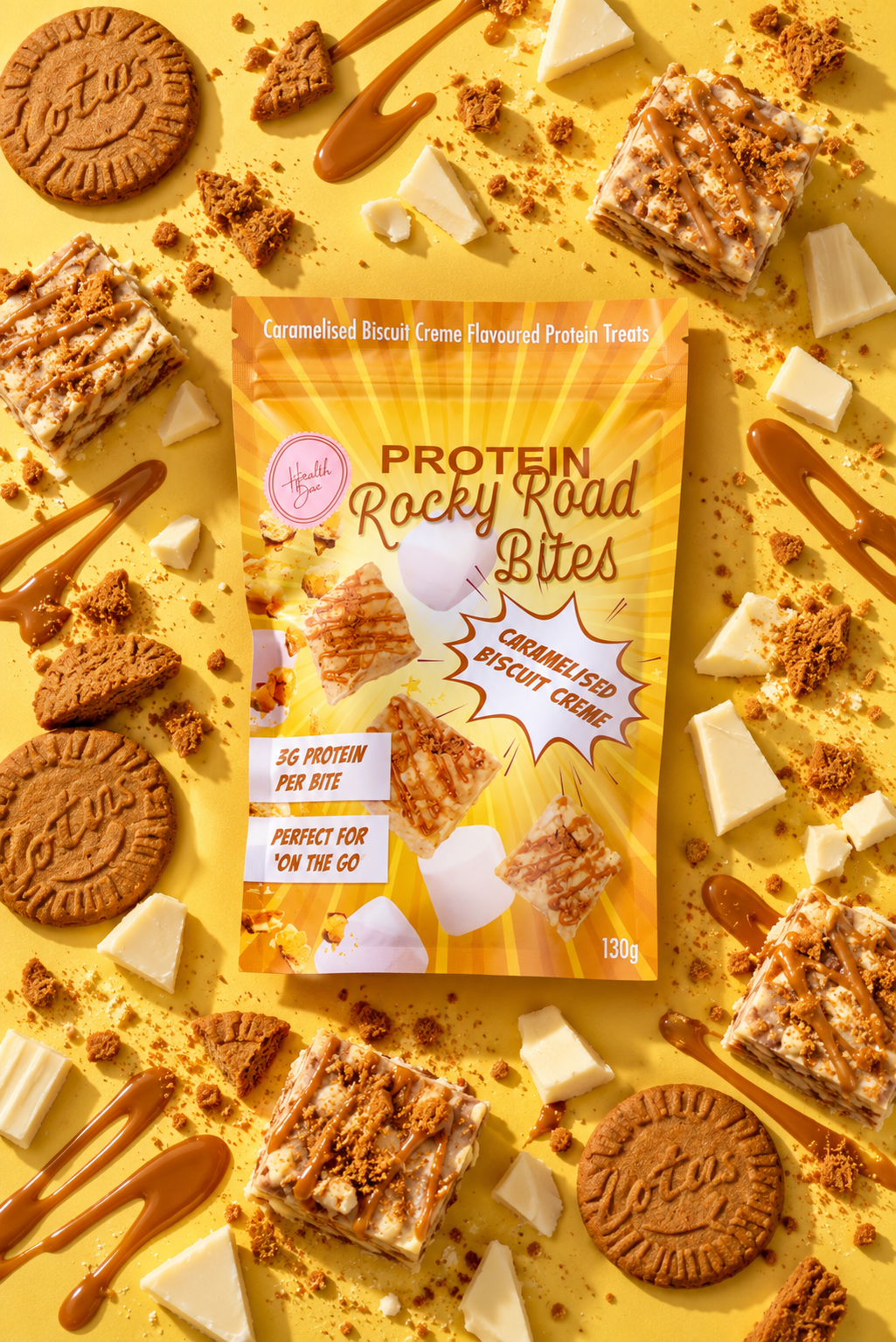Rocky Road Bites made with collagen