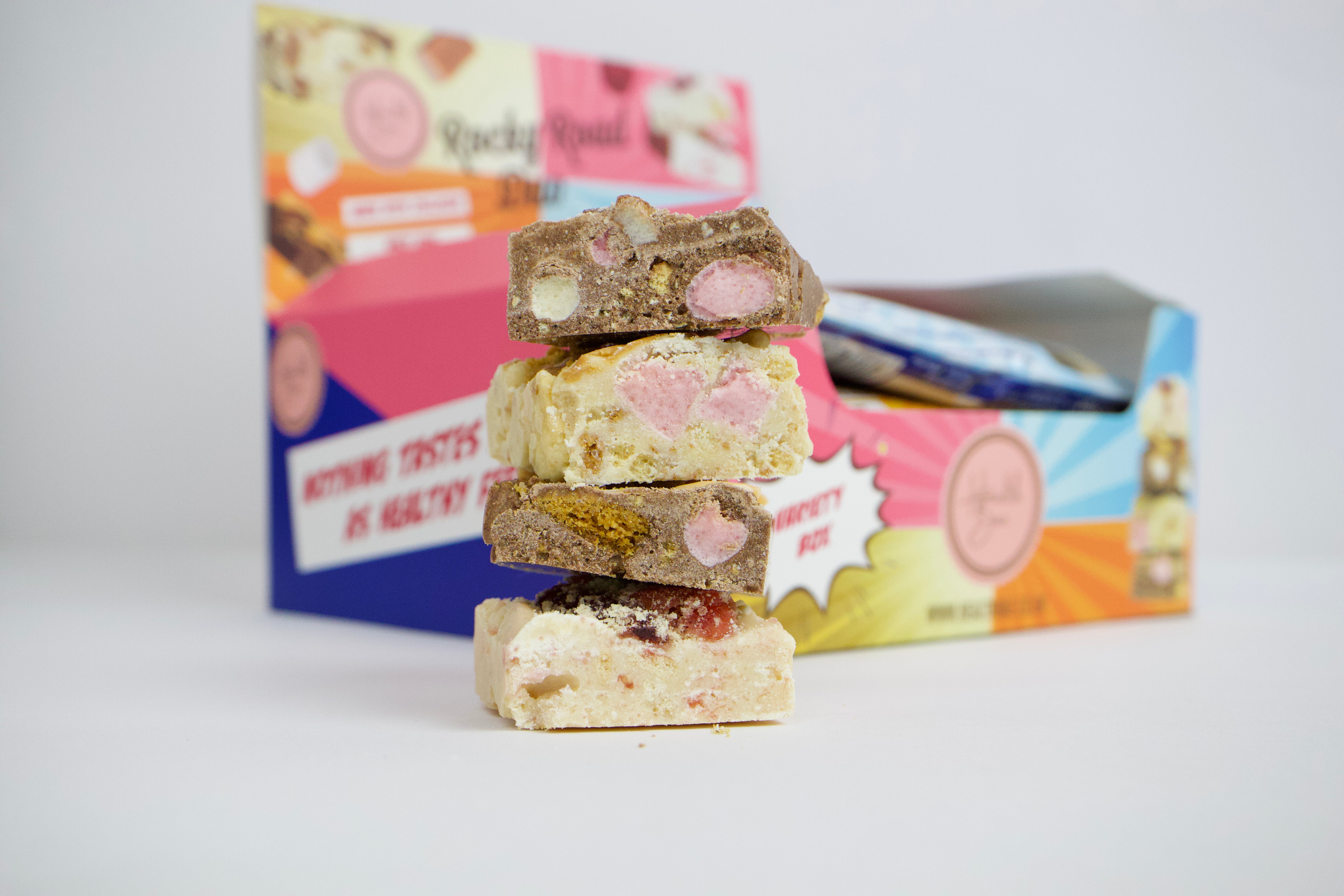 Variety Box - Packed Rocky Road Duo Bars made with collagen