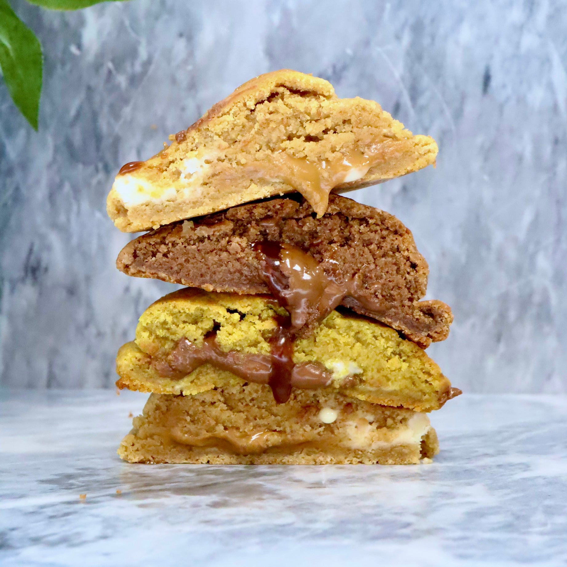 Biscoff & Chocolate Protein Cookies