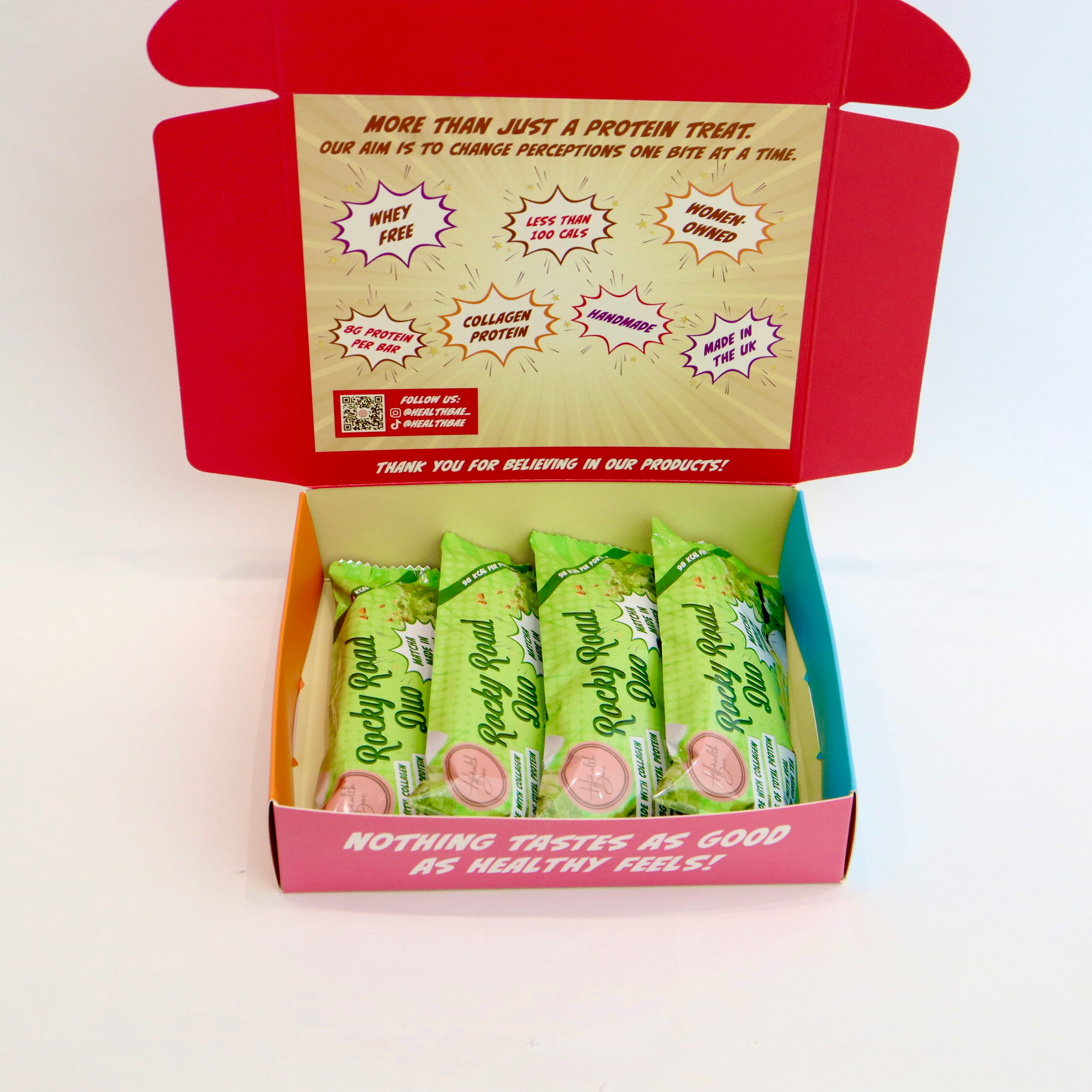 NEW Matcha flavour protein rocky road - Pack of 4