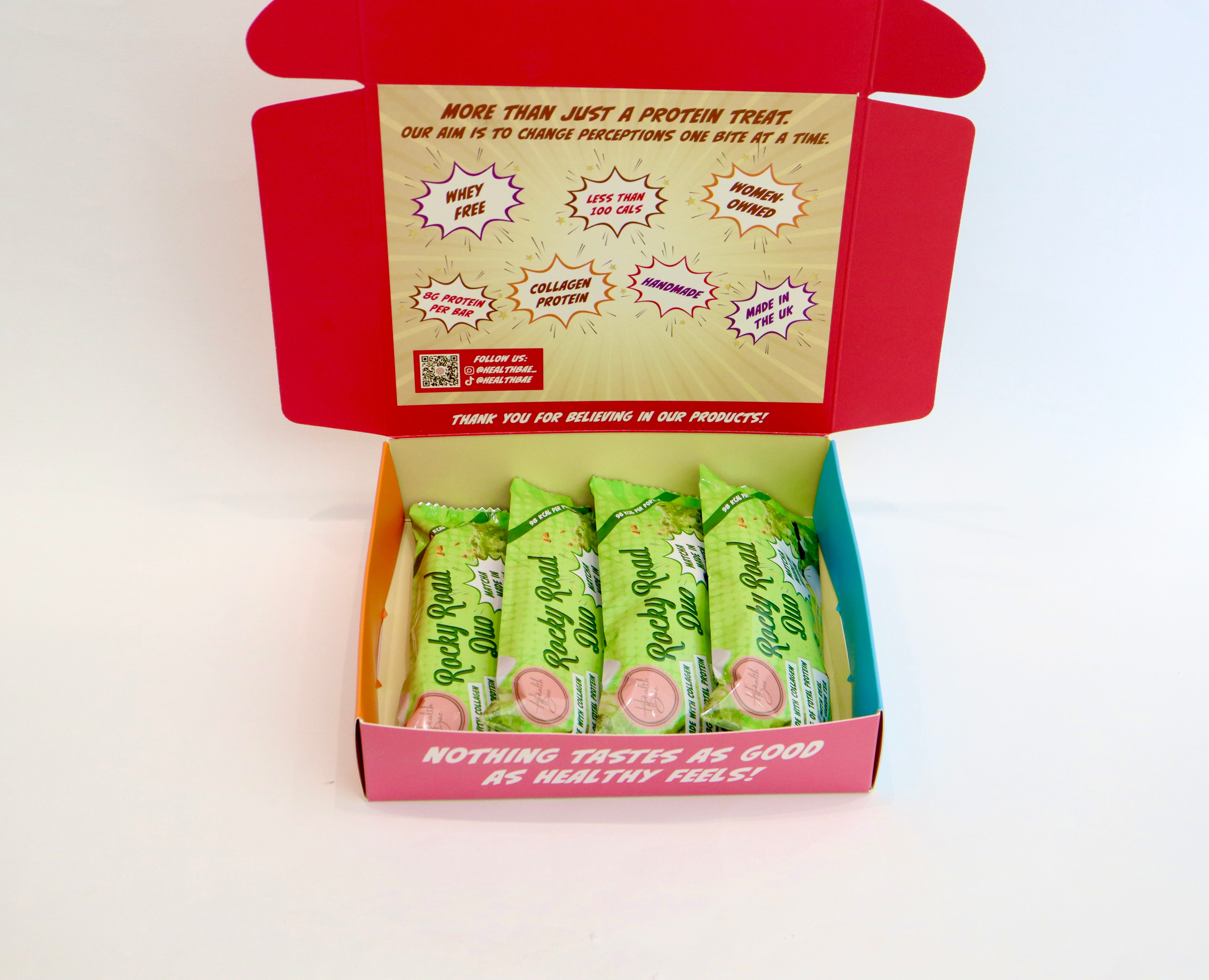 NEW Matcha flavour protein rocky road - Pack of 4