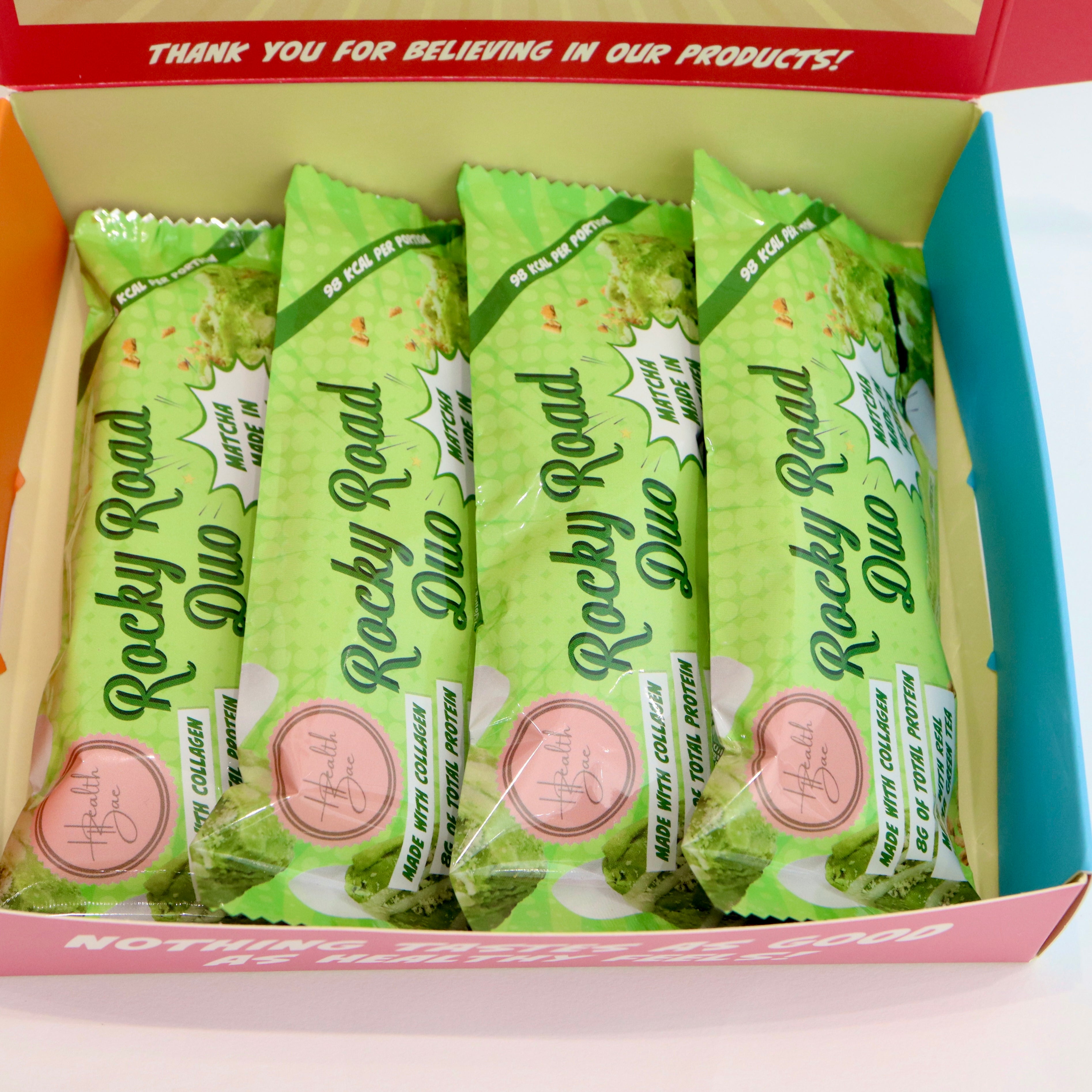 NEW Matcha flavour protein rocky road - Pack of 4