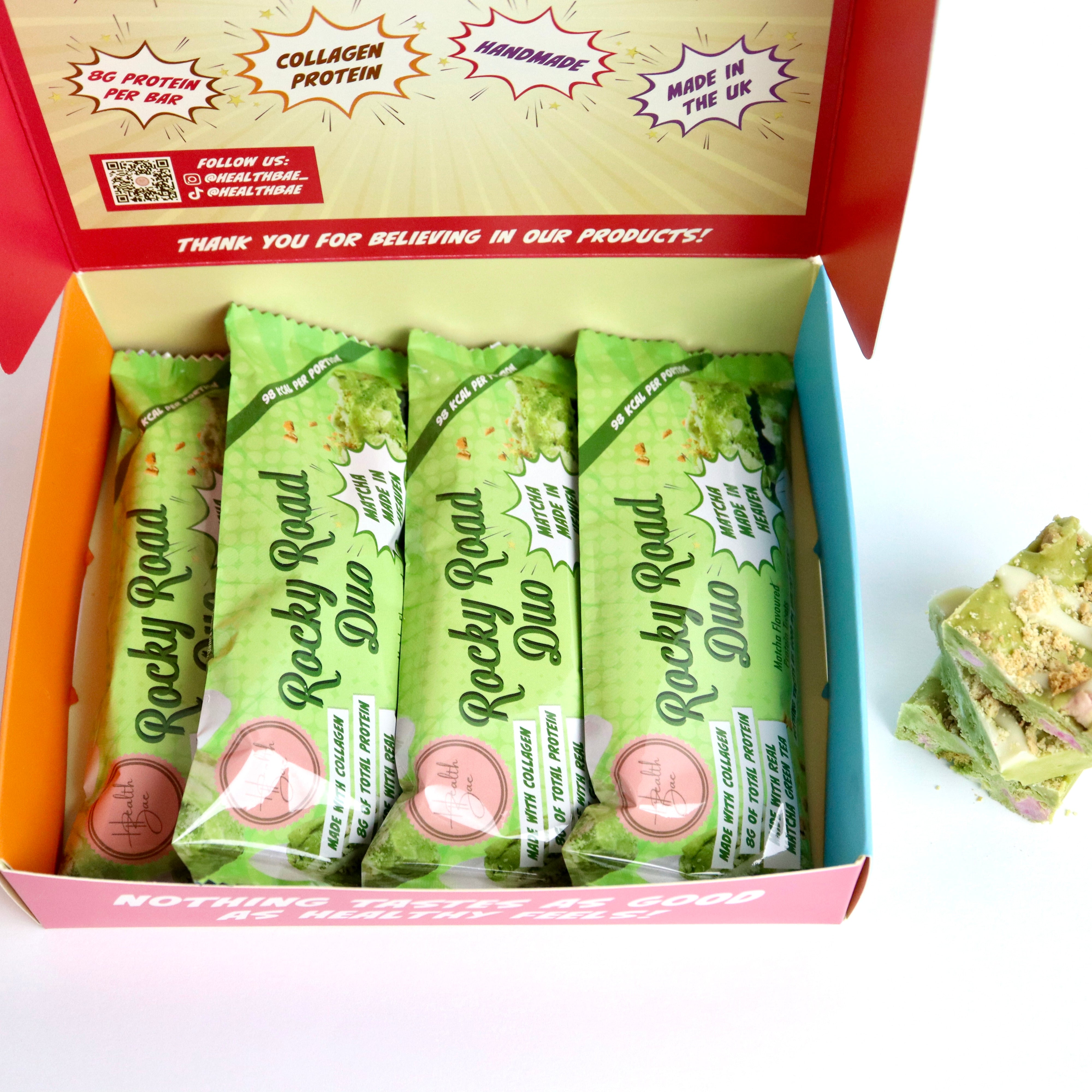 NEW Matcha flavour protein rocky road - Pack of 4