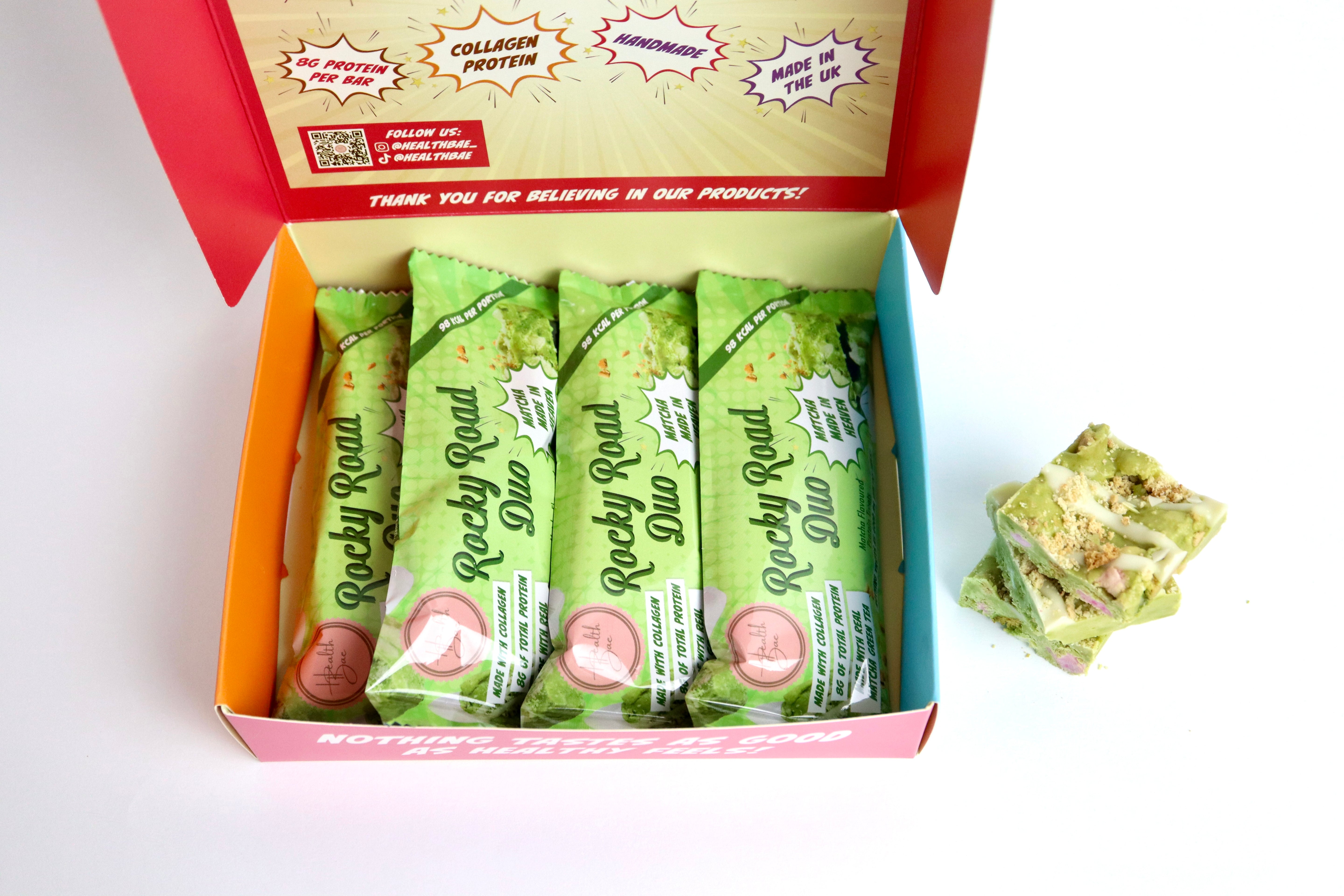 NEW Matcha flavour protein rocky road - Pack of 4