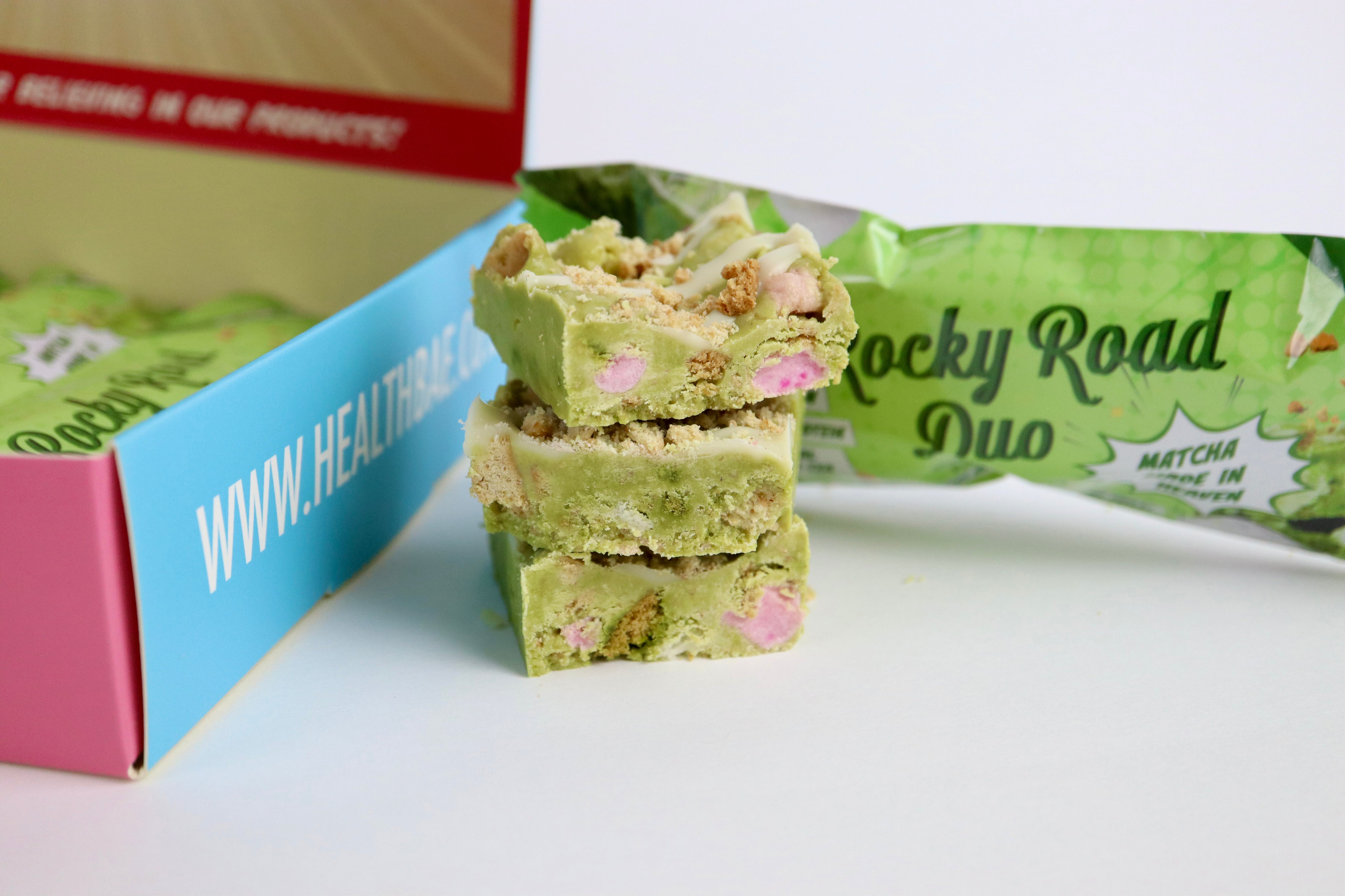 NEW Matcha flavour protein rocky road - Pack of 4