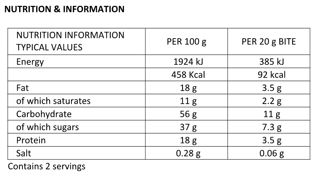 Caramelised Biscuit creme flavoured Rocky Road Duo Bars, made with collagen