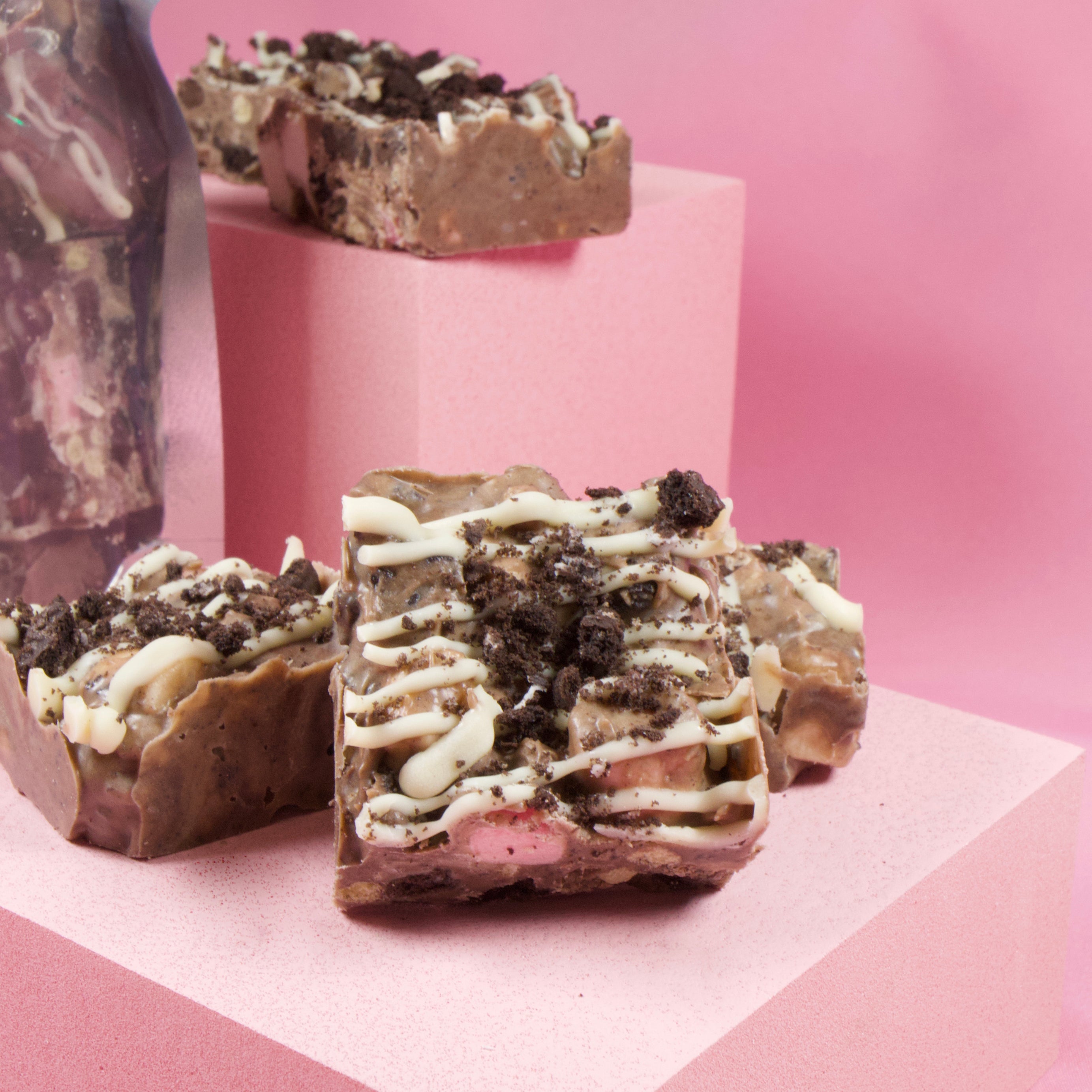 Plant based Rocky Road- Cookies & Dreamy flavour