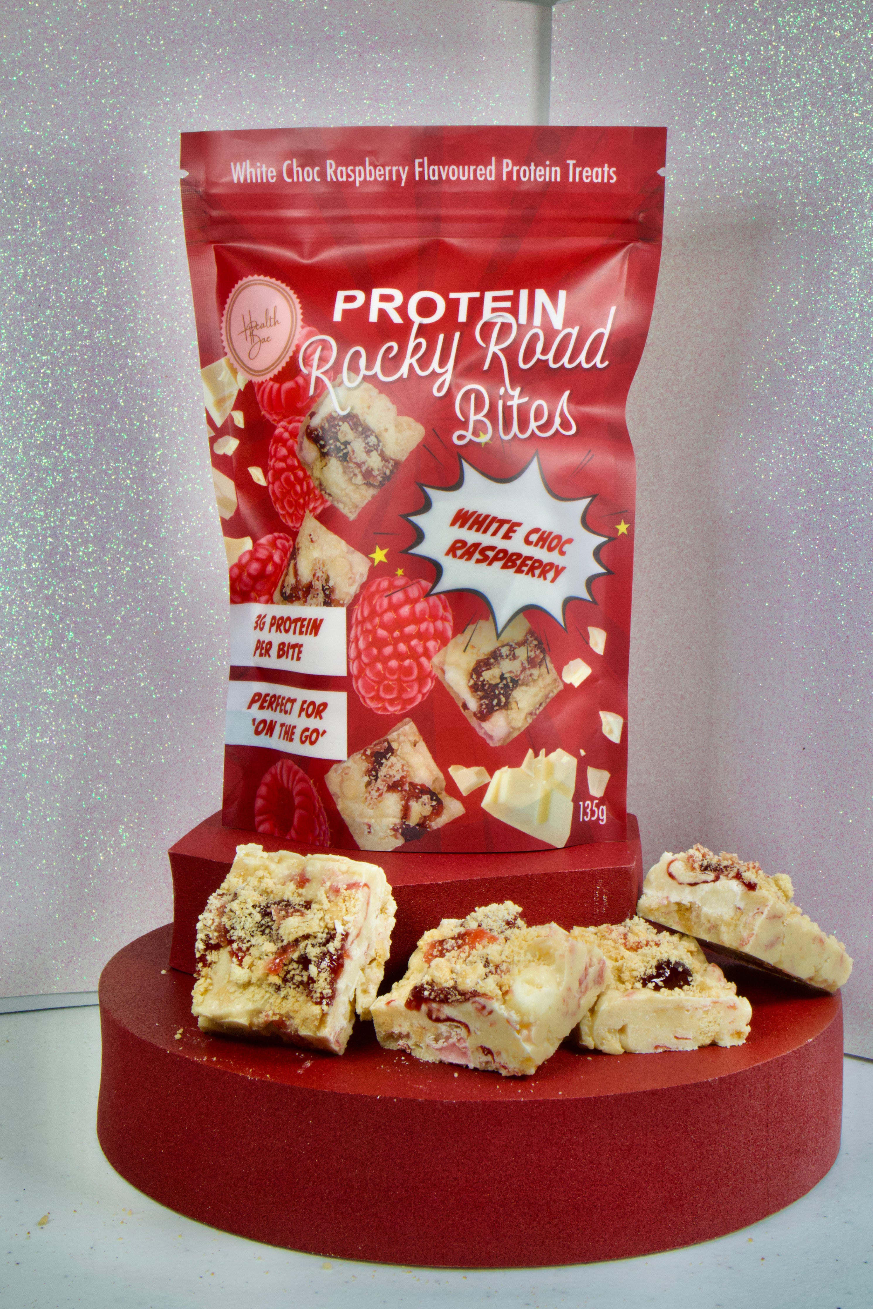 Best selling protein Rocky Road Bites made with collagen